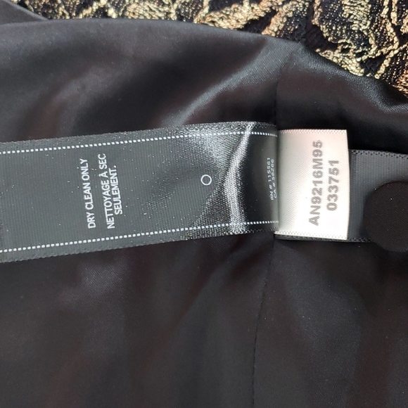 7 FOR ALL MANKIND Metallic Jacquard Blazer Sz. SM - Picture 14 of 15